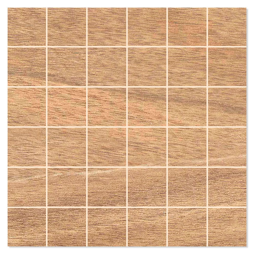 Mosaik Klinker Kirova Beige Roble Matt 30x30 (5x5) cm